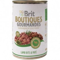 Brit Boutiques Gourmandes bucatele de Miel 400g pateu