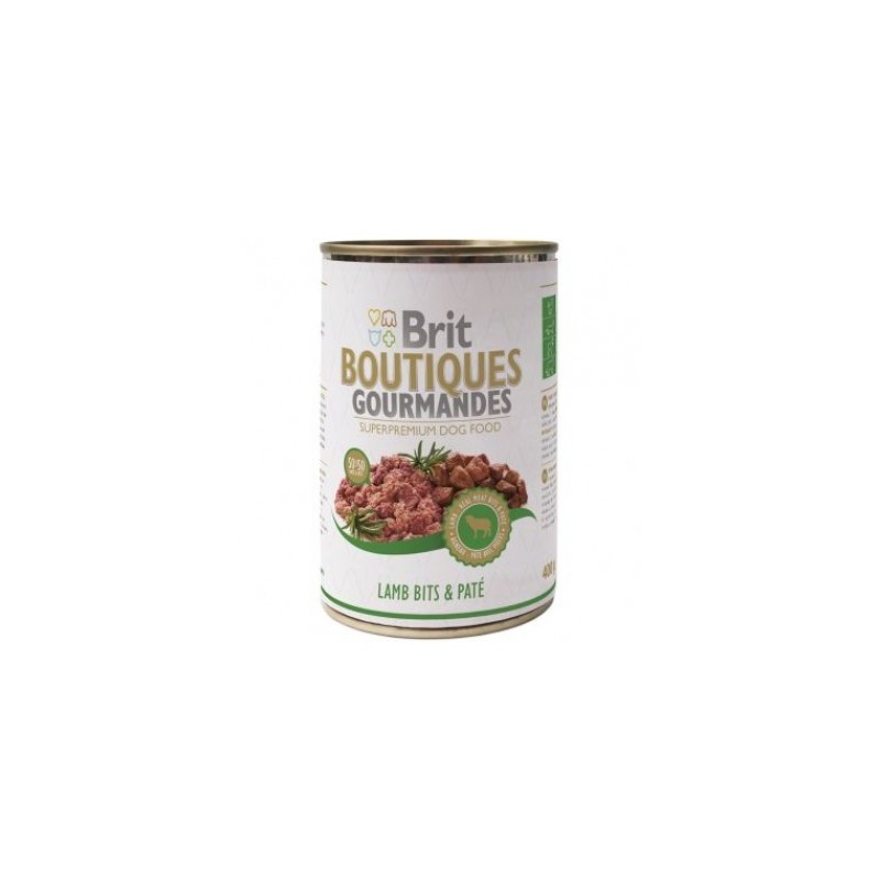 Brit Boutiques Gourmandes bucatele de Miel 400g pateu