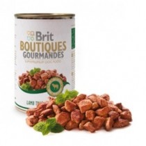 Brit Boutiques Gourmandes bucatele de Rata 400g pateu