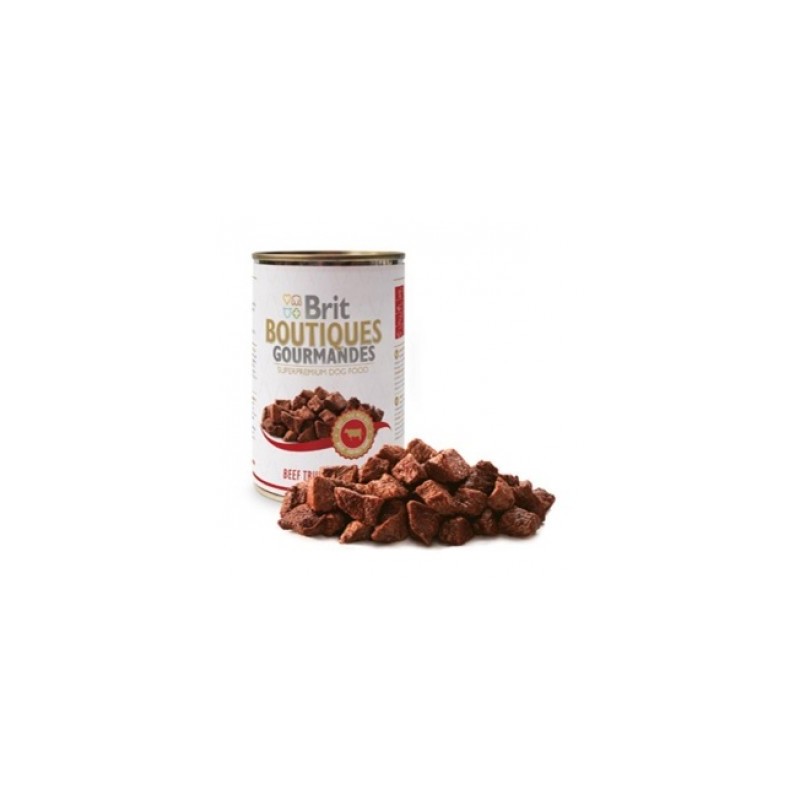 Brit Boutiques Gourmandes bucatele de Rata 400g pateu