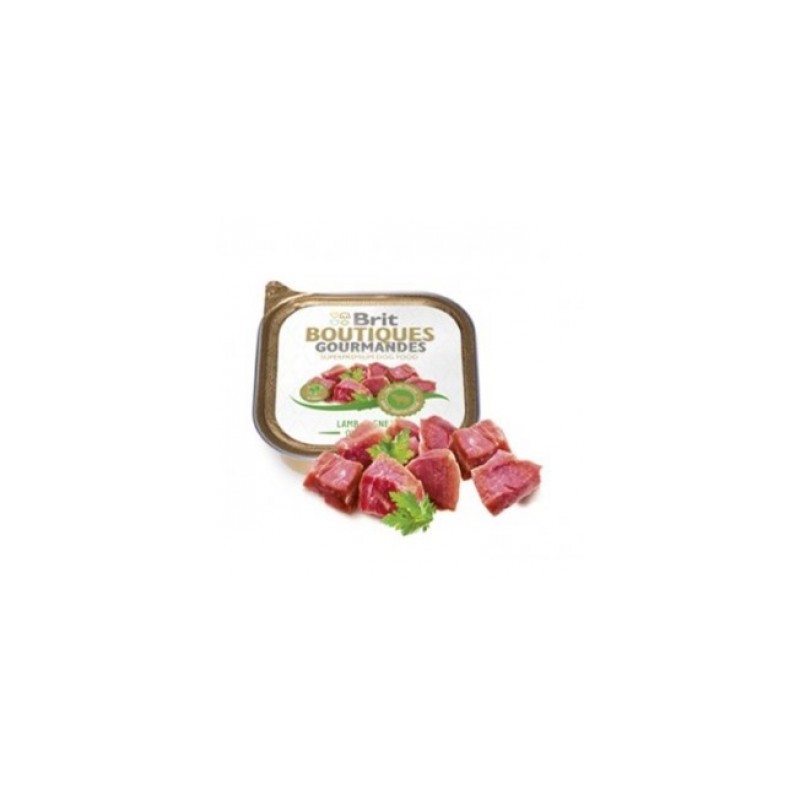 Brit Boutiques Gourmandes bucatele de Miel 400g pateu